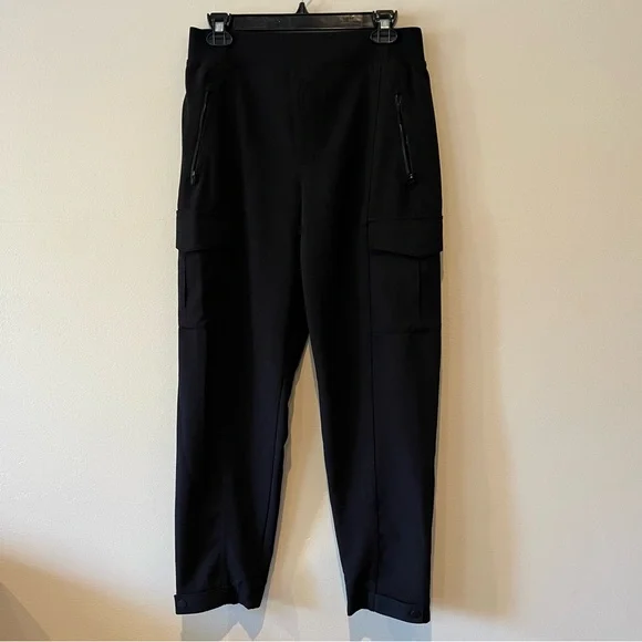 ATHLETA Endless High Rise Cargo Pant Jogger Black - Picture 2 of 14